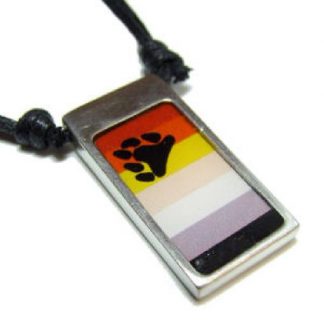 Bear Flag Pendant